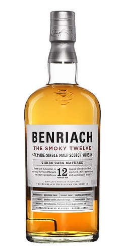 WHISKY SPEYSIDE BENRIACH 12 ANS THE SMOKY TWELVE 46% 70CL