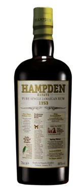 Rum Jamaique Hampden 1753 3 Ans 46% 70cl
