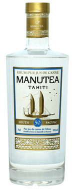 Rhum Tahiti Blanc Manutea 50%70cl