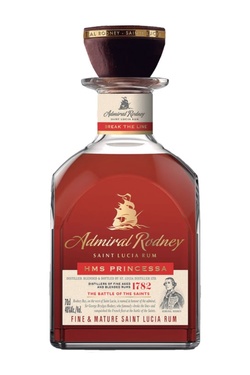 Rhum Sainte Lucie Hsm Princessa Admiral Rodney 40% 70cl