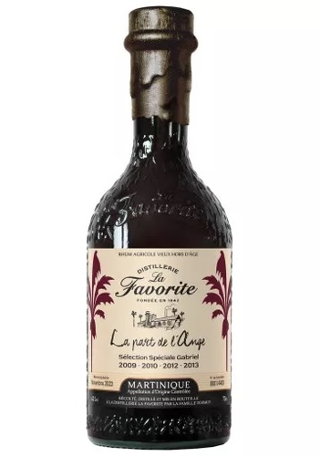 RHUM VIEUX LA FAVORITE LA PART DE l'ANGE 43% 70CL