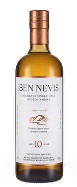Whisky Highlands Single Malt Ben Nevis 10 Ans 46% 70cl