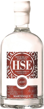 Rhum Blanc Martinique Hse 2016 Parcellaire #1 Canne D'or 55% 70cl