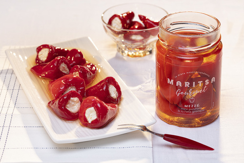 MARITSA BOCAL PICKLES MINI POIVRONS A LA FETA GRECQUE 140G