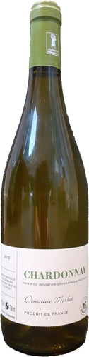 IGP PAYS D'OC CHARDONNAY DOMAINE MERLET 2019