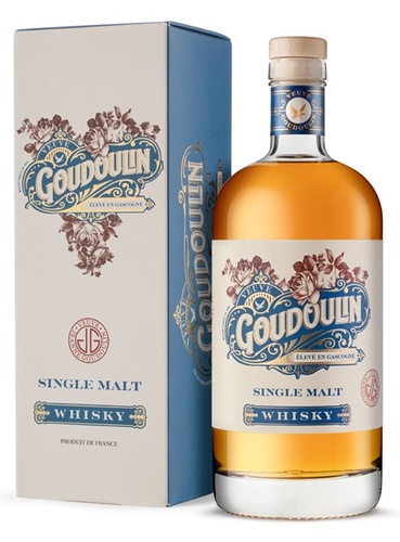 WHISKY FRANCE SINGLE MALT VEUVE GOUDOULIN 43.2% 70CL