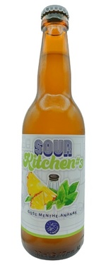 Biere Ile De France L'instant Sour Kitchen #3 Gose Menthe Ananas  4.5% 33cl