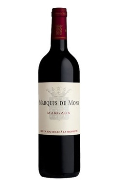 Margaux 2nd Vin Marquis De Mons 2015 75cl