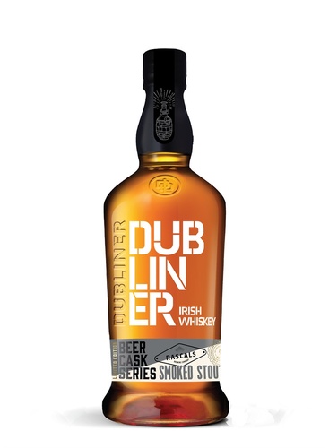 WHISKEY IRLANDE THE DUBLINER IRISH BEER CASK SMOKED STOUT 40% 70CL sous etui