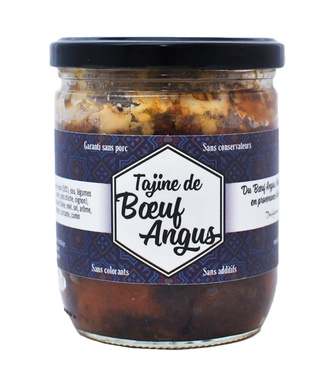 Tajine De Boeuf Angus Origine France 375g