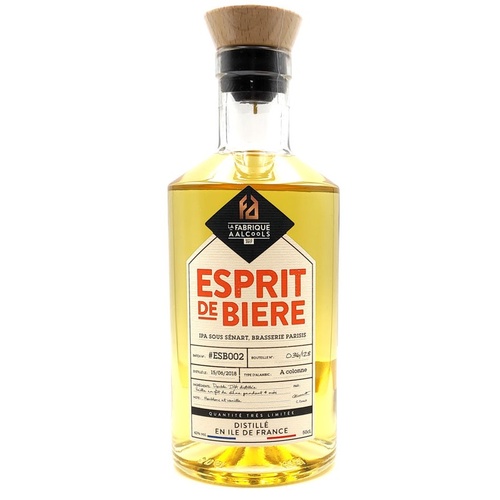 FRANCE LA FABRIQUE A ALCOOL ESPRIT DE BIERE DOUBLE IPA DISTILLEE 43% 50CL