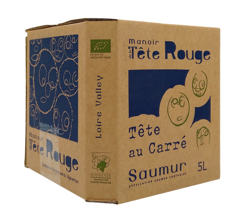 RAV SAUMUR CHAMPIGNY ROUGE MANOIR DE LA TETE ROUGE TETE AU CARRE BIODYNAMIE 5L