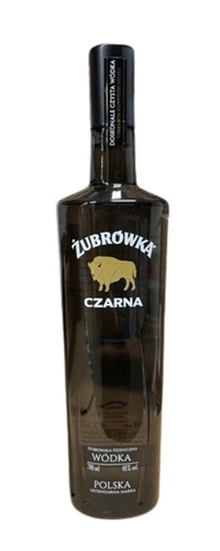 VODKA POLOGNE ZUBROWKA CZARNA 40% 70CL