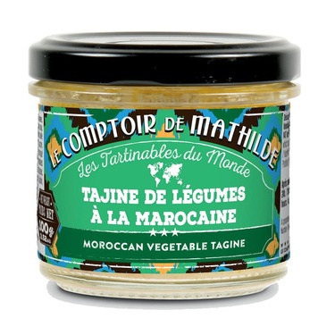 Comptoir De Mathilde Tajine De Legumes A La Marocaine 100g