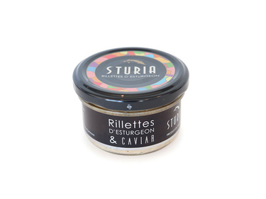 Sturia Rillette Esturgeon & Caviar 90g