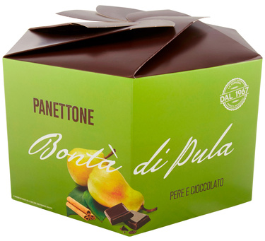 La Forneria Panettone Artisanal Poire Chocolat 750gr