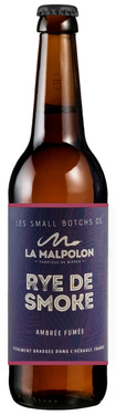 Biere France Montpellier La Malpolon Rye De Smoke 6% 33cl
