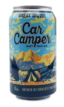 Biere Usa Great Divide Car Camper Hazy Pale Ale Cans 5% 35.5cl