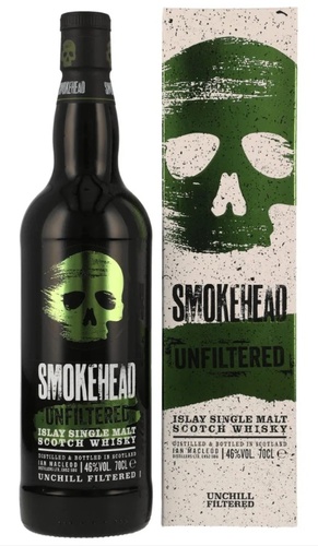 WHISKY ECOSSE ISLAY SINGLE MALT SMOKEHEAD UNFILTRED 46% 70CL