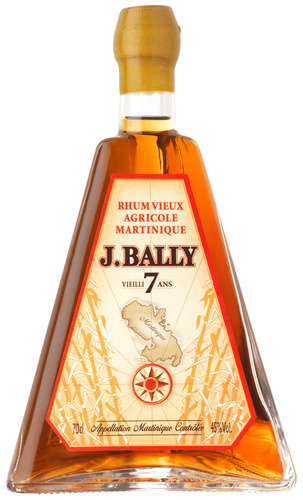 RHUM VIEUX MARTINIQUE BALLY 7 ANS  45% 70CL