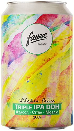 FRANCE FAUVE TRIPLE IPA DDH LACHER PRISE CANS 10% 33CL