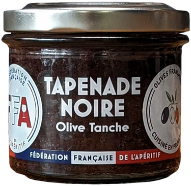 Federation Francaise De L'aperitif Tapenade Noire Olives Tanche Fr. 90g