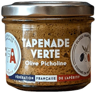 Federation Francaise De L'aperitif Tapenade Verte Picholines Fr. 90g