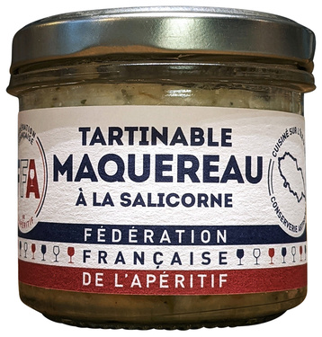 Federation Francaise De L'aperitif Tartinable De Maquereau Salicorne 100g