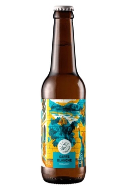 Biere Idf Brasserie L'instant Carte Blanche Hefeweizen 33cl 5.3%