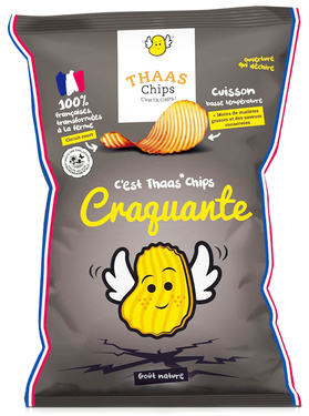 Thaas Chips Nature Craquante 160gr
