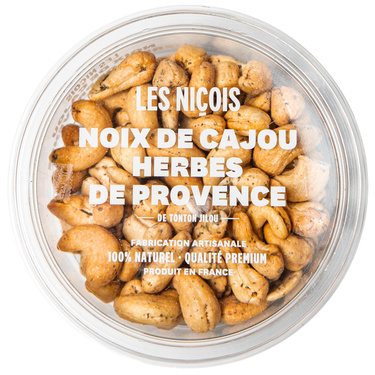 Les Nicois Noix De Cajou Herbes De Provence De Tonton Jilou 110g