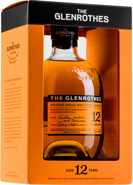 Whisky Ecosse Single Malt The Glenrothes 12 Ans Sous Etui 40% 70cl