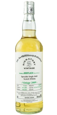 Whisky Ecosse Speyside Mortlach 2009 Sv 46% 70cl