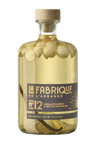 PUNCH AU RHUM AOC DE MART VANILLE BOURBON NOIX DE MACADAMIA LA FABRIQUE 32% 70CL