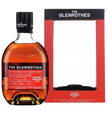 Whisky Ecosse Speyside Single Malt Glenrothes Markers Cut 49% 70cl