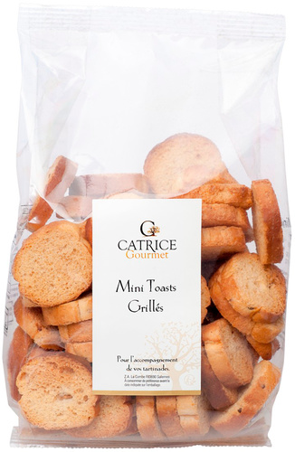 MINI TOAST GRILLES AUX 6 CEREALES 150G