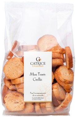 Mini Toast Grilles Aux 6 Cereales 150g