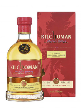 Whisky Ecosse Islay Single Malt Kilchoman 5 Ans 2017 Cognac Hogshead 58.4% 70cl