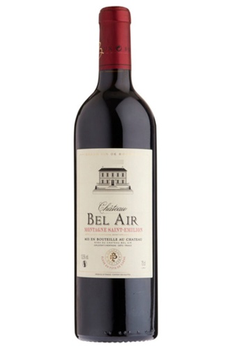 AOP MONTAGNE SAINT EMILION CHATEAU BEL AIR 2012