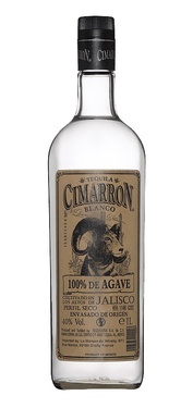 Tequila Blanco Cimarron 100% Agave 40% 1l
