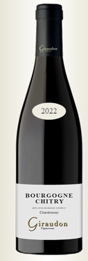 Bourgogne Chitry Rouge Domaine Giraudon 2022 75cl