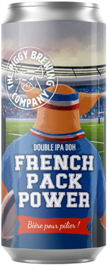France The Piggy Brewing French Pack Power Double Ipa Ddh Cans 8% 44cl