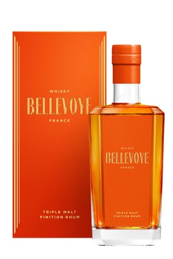 Whisky France Blend.malt Bellevoye Orange Finit. Fut Rhum 40% 70cl