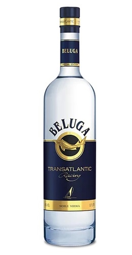 VODKA RUSSIE BELUGA TRANSATLANTIQUE 40% 70CL