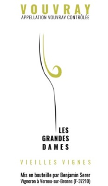 Vouvray Sec Vieilles Vignes Benjamin Serer Les Grands Dames 2022 75cl