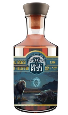 Rhum Famille Ricci Zodiac Lion Belize 17 Ans 61.1% 50cl