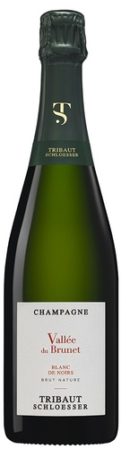 CHAMPAGNE VALLEE DU BRUNET TRIBAUT SCHLOESSER BLANC DE NOIRS BRUT NATURE 75CL