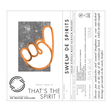 Whisky Bunnahabhain Staoisha 10 Ans 2013 #2 That's The Spirit Serie Swell De Spirit 55.4% 50cl