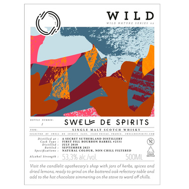 Whisky Distillerie Secrete Du Sutherland 13 Ans 2010 #2 Wild Serie Swell De Spirit 57.3% 50cl