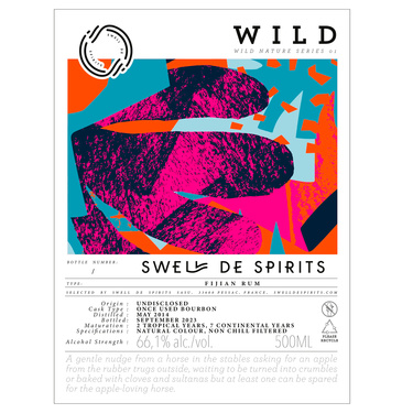 Rhum Fidji 9 Ans 2014 #1 Wild Nature Serie Swell De Spirit 66.1% 50cl